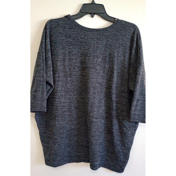 Torrid Women's Relaxed Fit Super Soft Plush V-Neck Drop Shoulder Top, 00/Medium - Picture 9 of 12